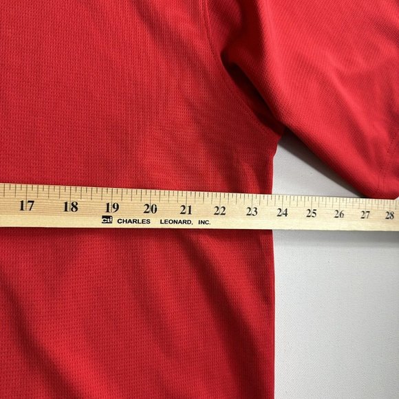 Nike Dri Fit Golf T Shirt Mens Size ￼XL Red Barry University‎ Performance - Picture 8 of 9